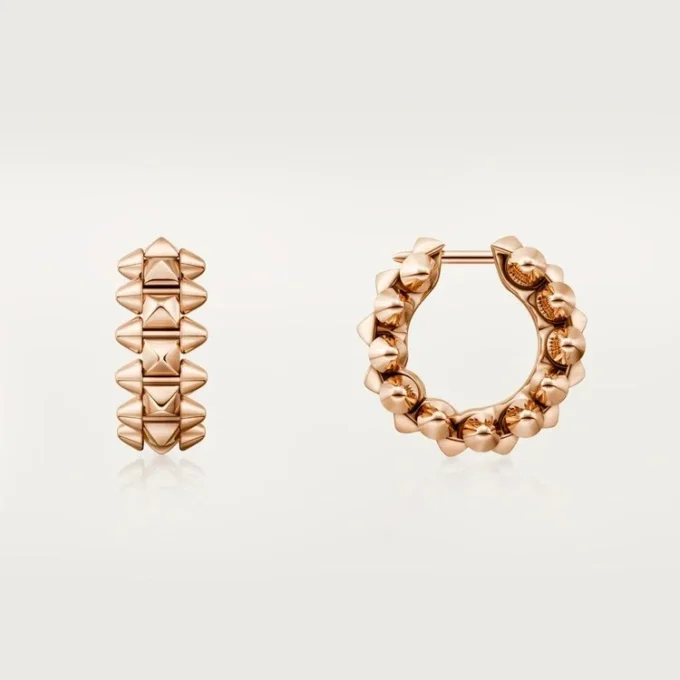 Clash De Cartier Hoop Earrings, Mini Model