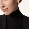 Clash De Cartier Hoop Earrings, Onyx, Extra-Large Model, Diamonds