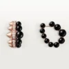Clash De Cartier Hoop Earrings, Onyx, Extra-Large Model, Diamonds