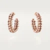 Clash De Cartier Hoop Earrings – Rose Gold, Small | Cartier Us