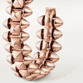 Clash De Cartier Hoop Earrings – Rose Gold, Small | Cartier Us