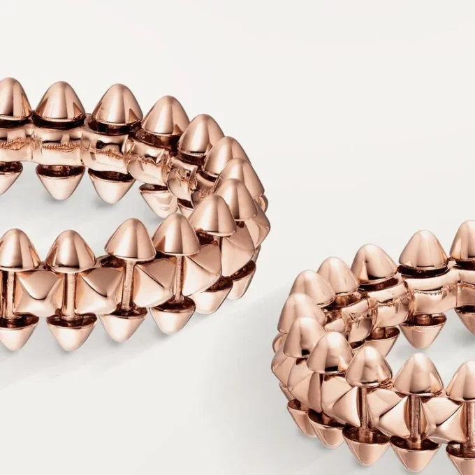 Clash De Cartier Hoop Earrings – Rose Gold, Small | Cartier Us