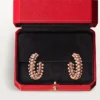 Clash De Cartier Hoop Earrings – Rose Gold, Small | Cartier Us