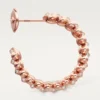 Clash De Cartier Hoop Earrings, Small Model, Paved