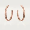 Clash De Cartier Hoop Earrings Small Model – Rose Gold – Cartier