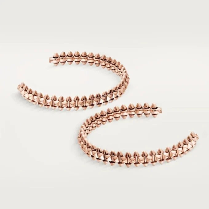 Clash De Cartier Hoop Earrings Small Model – Rose Gold – Cartier