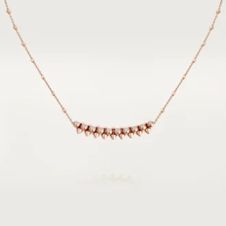 Clash De Cartier Necklace Diamonds – Pink Gold, Diamonds – Cartier