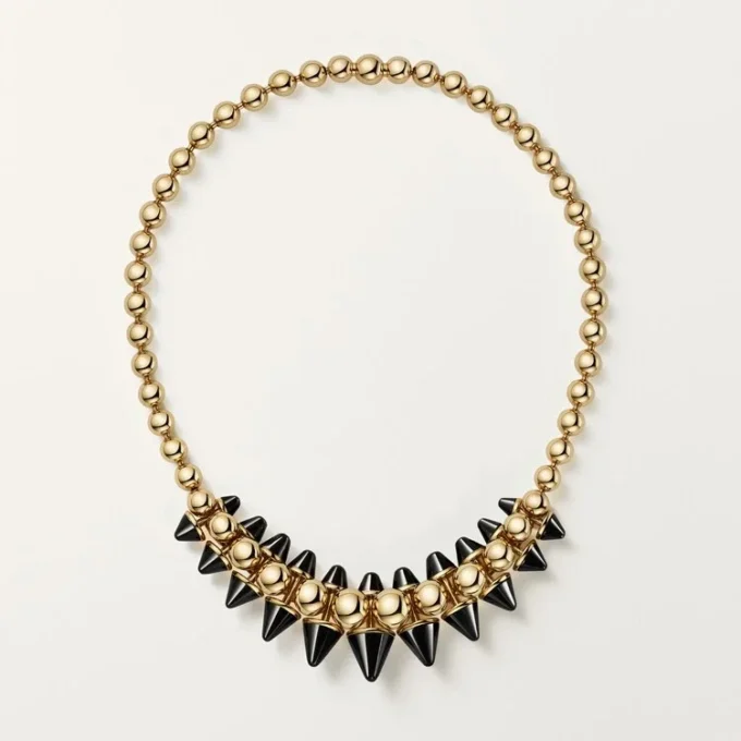 Clash De Cartier Necklace, Flexible, Extra-Large Model, Onyx