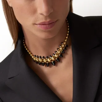 Clash De Cartier Necklace, Flexible, Extra-Large Model, Onyx