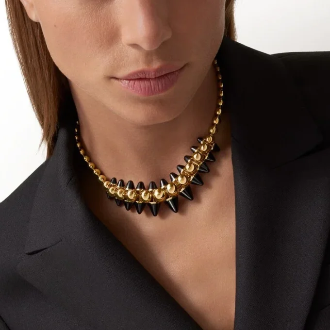 Clash De Cartier Necklace, Flexible, Extra-Large Model, Onyx