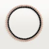 Clash De Cartier Necklace, Flexible, Onyx, Extra-Large Model, Diamonds