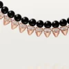 Clash De Cartier Necklace, Flexible, Onyx, Extra-Large Model, Diamonds