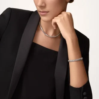 Clash De Cartier Necklace – Rhodiumized White Gold – Cartier