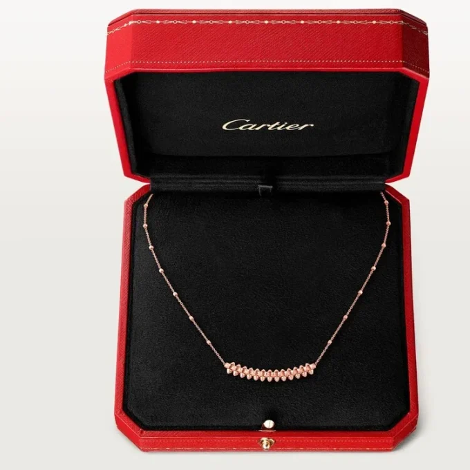Clash De Cartier Pendant Necklace – Rose Gold, Small | Cartier Us