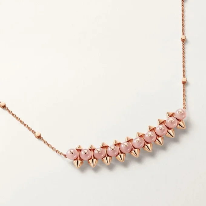 Clash De Cartier Pendant, Pink Chalcedony