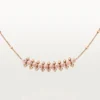 Clash De Cartier Pendant, Pink Chalcedony
