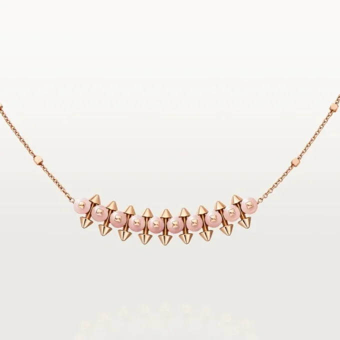 Clash De Cartier Pendant, Pink Chalcedony
