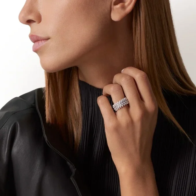 Clash De Cartier Ring, Double Row Clash De Cartier Ring, Double Row