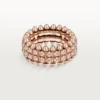 Clash De Cartier Ring, Double Row, Paved Clash De Cartier Ring, Double Row, Paved