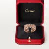 Clash De Cartier Ring, Double Row, Paved Clash De Cartier Ring, Double Row, Paved