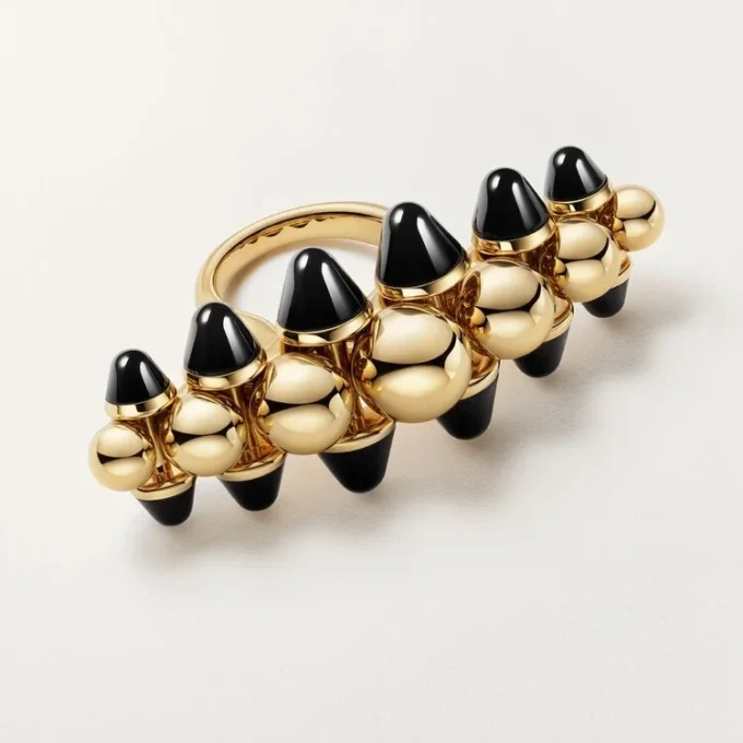 Clash De Cartier Ring, Extra-Large Model, Onyx Clash De Cartier Ring, Extra-Large Model, Onyx