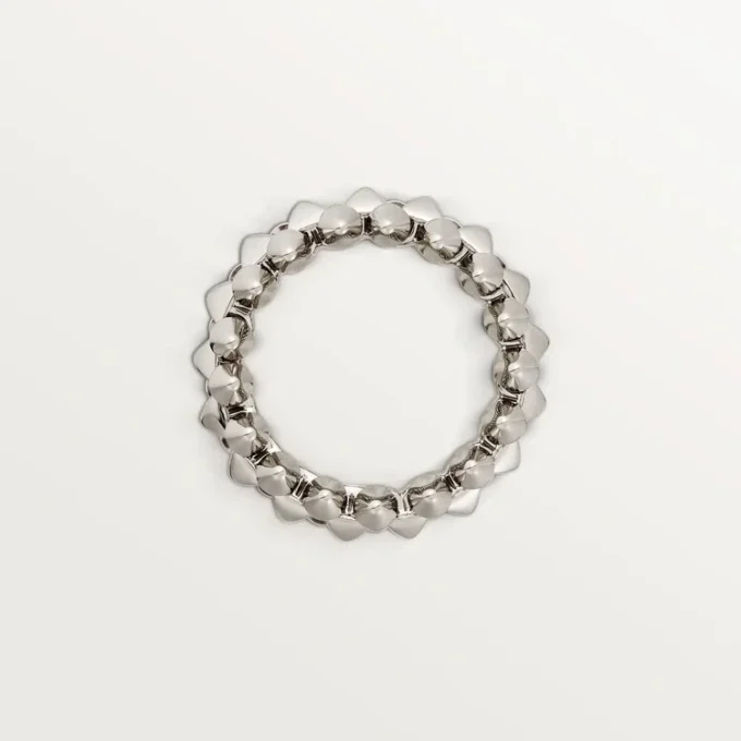 Clash De Cartier Ring Medium Model – White Gold – Cartier Clash De Cartier Ring Medium Model – White Gold – Cartier