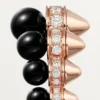 Clash De Cartier Ring, Onyx, Extra-Large Model, Diamonds Clash De Cartier Ring, Onyx, Extra-Large Model, Diamonds