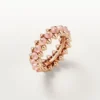 Clash De Cartier Ring, Pink Chalcedony Clash De Cartier Ring, Pink Chalcedony