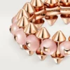 Clash De Cartier Ring, Pink Chalcedony Clash De Cartier Ring, Pink Chalcedony