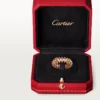 Clash De Cartier Ring – Rose Gold, Small Model | Cartier Us Clash De Cartier Ring – Rose Gold, Small Model | Cartier Us