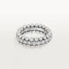 Clash De Cartier Ring, Small Model, Paved Clash De Cartier Ring, Small Model, Paved