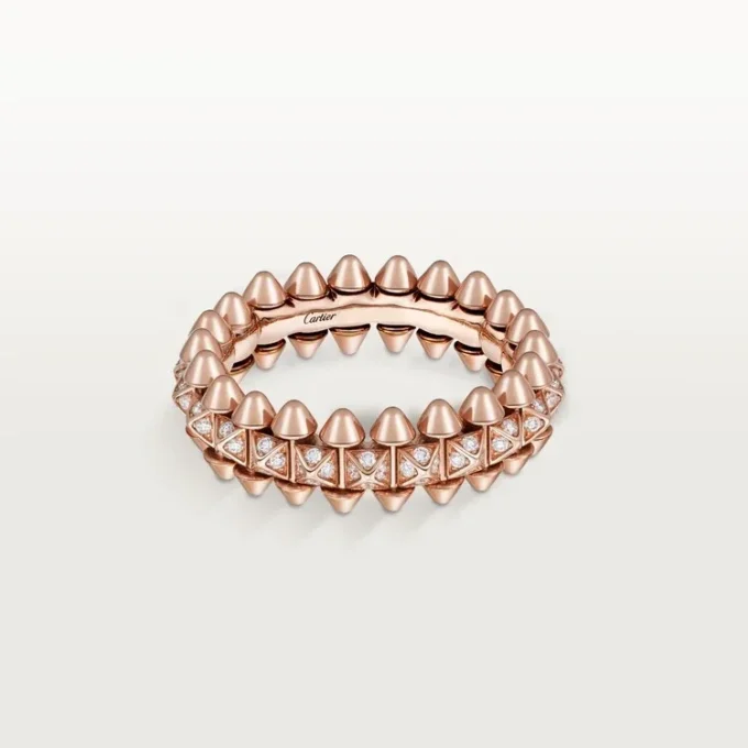 Clash De Cartier Ring, Small Model, Paved Clash De Cartier Ring, Small Model, Paved