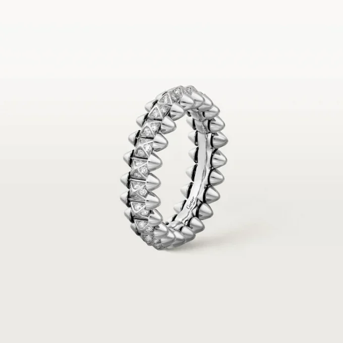 Clash De Cartier Ring, Small Model, Paved Clash De Cartier Ring, Small Model, Paved