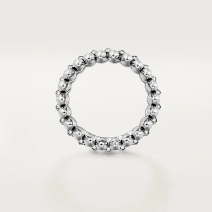 Clash De Cartier Ring, Small Model, Paved Clash De Cartier Ring, Small Model, Paved
