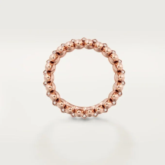 Clash De Cartier Ring, Small Model, Paved Clash De Cartier Ring, Small Model, Paved
