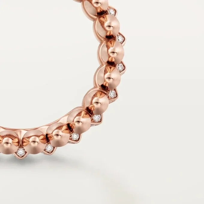 Clash De Cartier Ring, Small Model, Paved Clash De Cartier Ring, Small Model, Paved