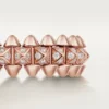 Clash De Cartier Ring, Small Model, Paved Clash De Cartier Ring, Small Model, Paved