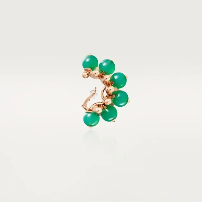 Clash De Cartier Single Earring, Chrysoprase, Extra-Large Model