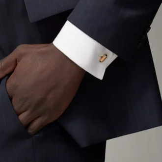 Cufflinks with Spring Motif