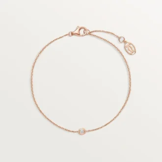 Diamants Legers Bracelet, Sm – Rose Gold, Diamond – Cartier