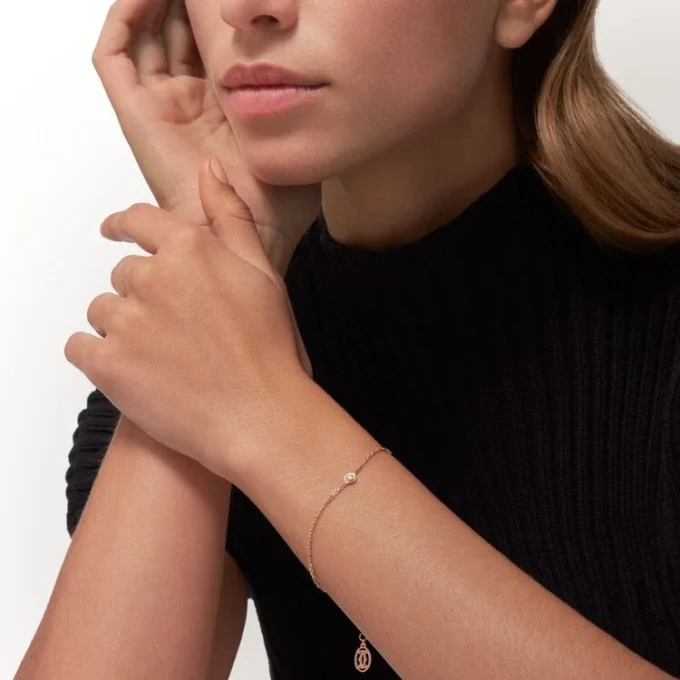 Diamants Legers Bracelet, Sm – Rose Gold, Diamond – Cartier