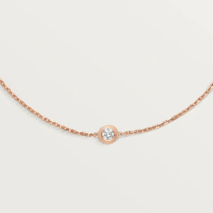 Diamants Legers Bracelet, Sm – Rose Gold, Diamond – Cartier