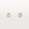 Diamants Legers Earrings, Mm – Pink Gold, Diamonds – Cartier
