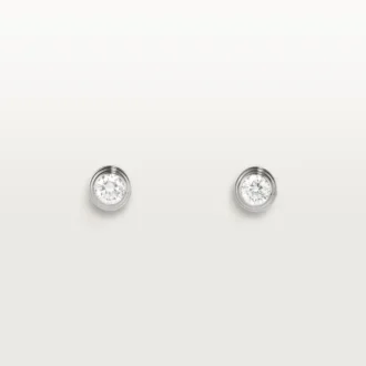 Diamants Legers Earrings, Mm – White Gold, Diamonds – Cartier