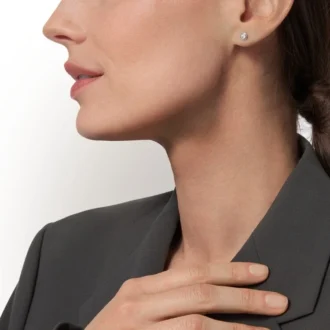 Diamants Legers Earrings, Mm – White Gold, Diamonds – Cartier