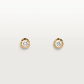 Diamants Legers Earrings, Mm – Yellow Gold, Diamonds – Cartier