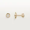 Diamants Legers Earrings, Mm – Yellow Gold, Diamonds – Cartier