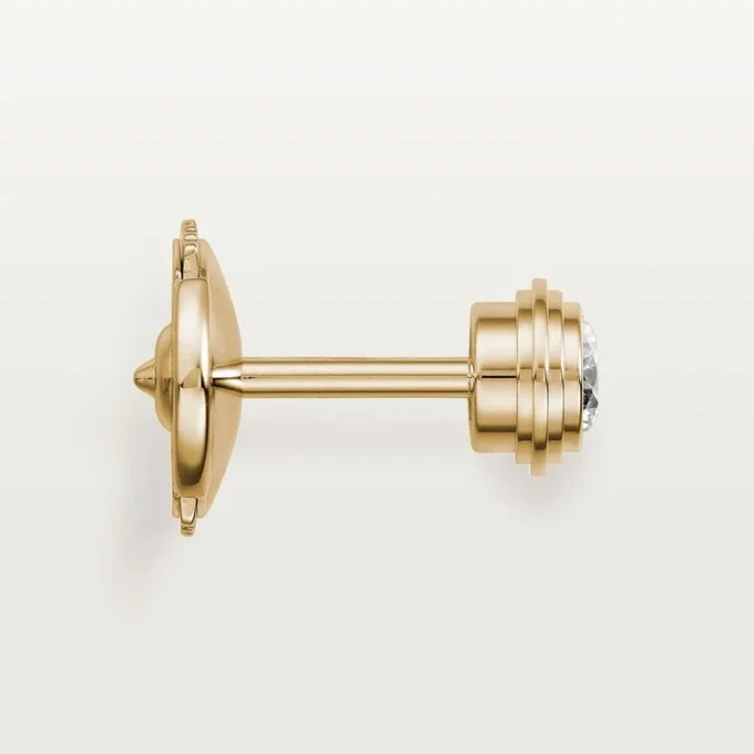 Diamants Legers Earrings, Mm – Yellow Gold, Diamonds – Cartier