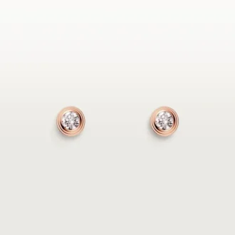 Diamants Legers Earrings – Rose Gold, Diamonds – Cartier