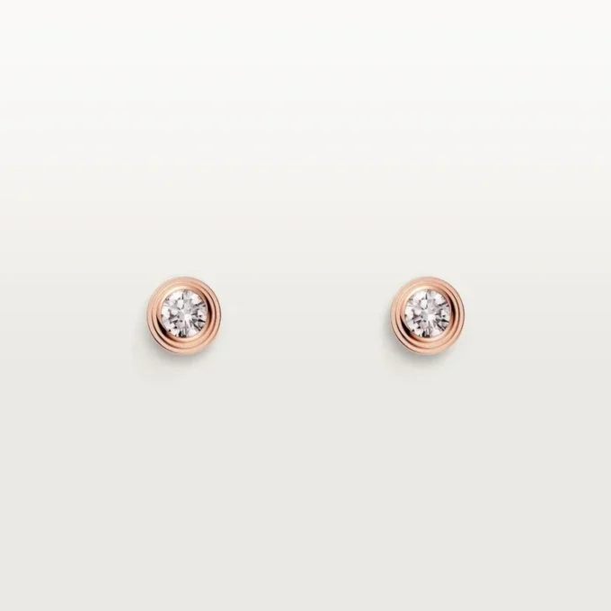 Diamants Legers Earrings – Rose Gold, Diamonds – Cartier